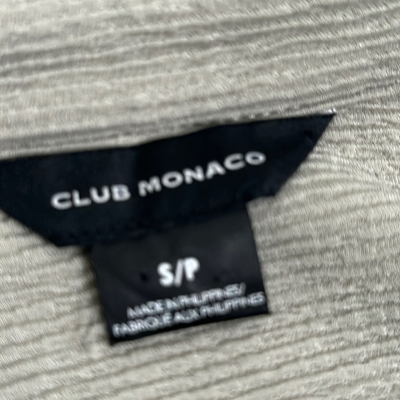 Club Monaco sage green midi dress tie belt side slits size small p - Picture 5 of 9